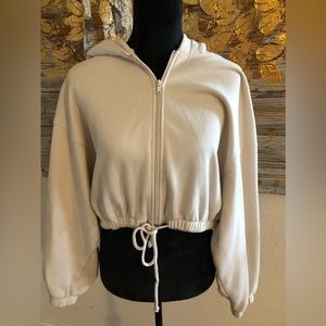 H&M crop hoodie